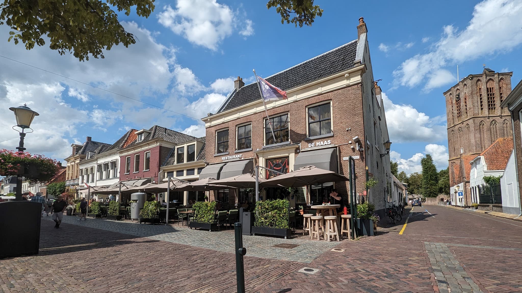 Het historische pand van De Haas in vestingstadje Elburg